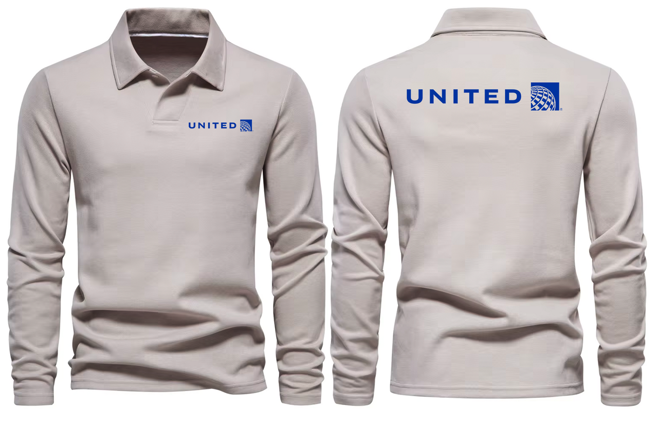 UNTIED AIRWAYS LONG SLEEVE  POLO