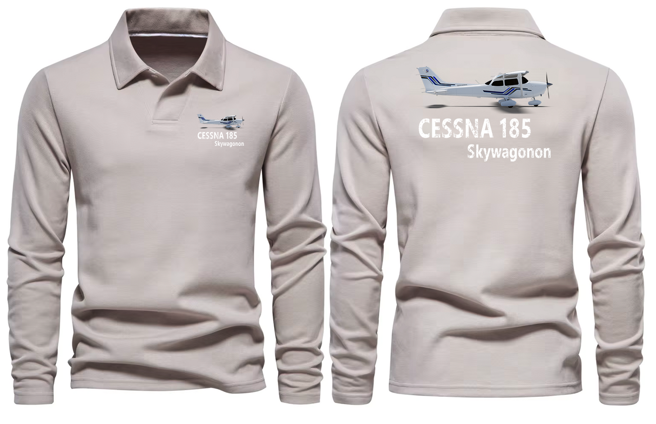 CESSNA 185 LONG SLEEVE  POLO