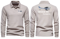 Thumbnail for CESSNA 185 LONG SLEEVE  POLO