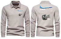 Thumbnail for BOEING 777 G90 LONG SLEEVE  POLO
