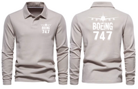 Thumbnail for BOEING 747 LONG SLEEVE  POLO