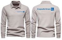 Thumbnail for COPA AIRLINES LONG SLEEVE  POLO 2