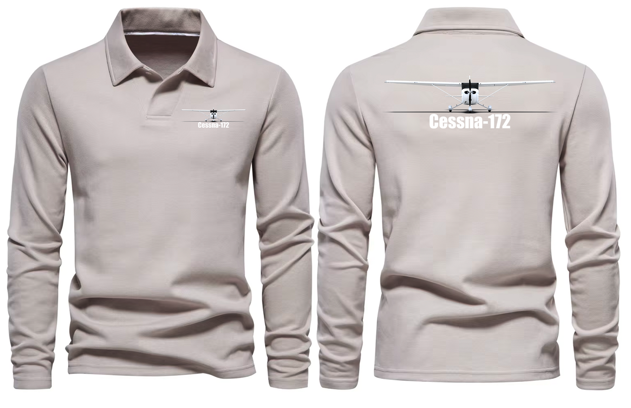 CESSNA 172 LONG SLEEVE  POLO