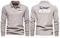 Thumbnail for AIRBUS A350 LONG SLEEVE  POLO