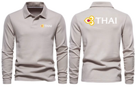 Thumbnail for THAI AIRLINES LONG SLEEVE  POLO
