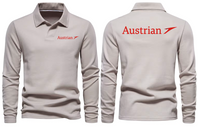 Thumbnail for AUSTRAIN AIRLINES LONG SLEEVE  POLO