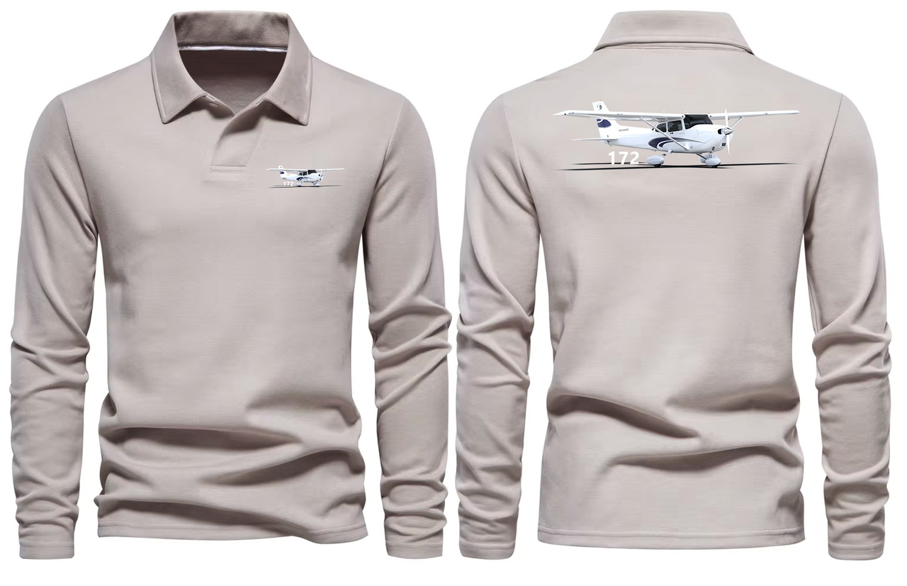 CESSNA  LONG SLEEVE  POLO