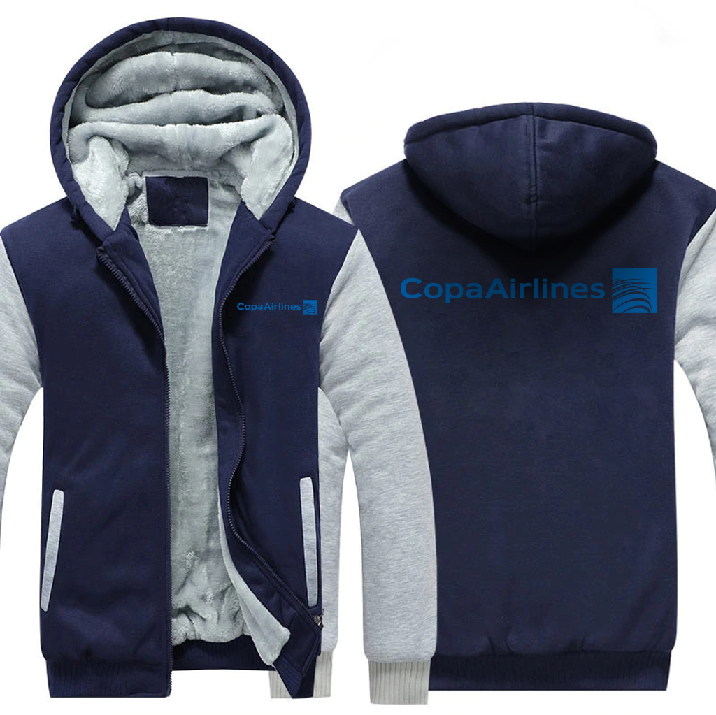 COPA AIRLINES  JACKETS FLEECE SWEATSHIRT