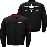 Thumbnail for Boeing 747 RUNWAY Ma-1 Bomber Jacket Flight Jacket Aviator Jacket THE AV8R