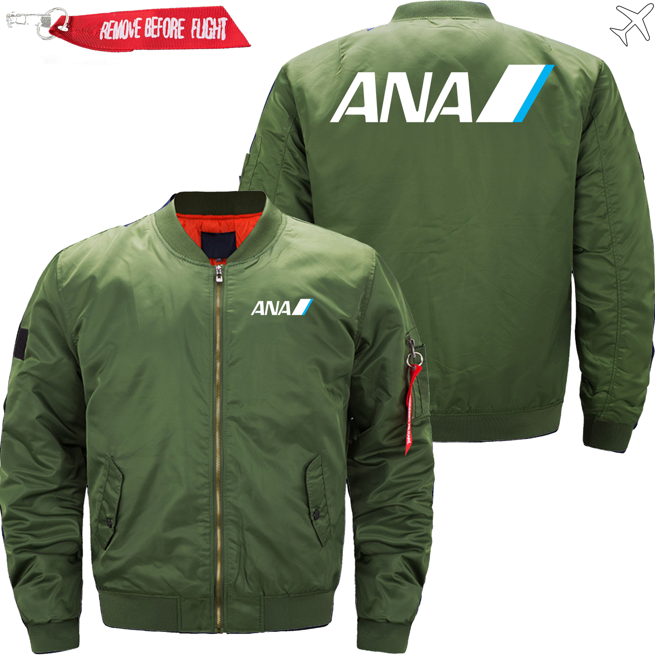 ANA  AIRLINES MA1 JACKET THE AV8R