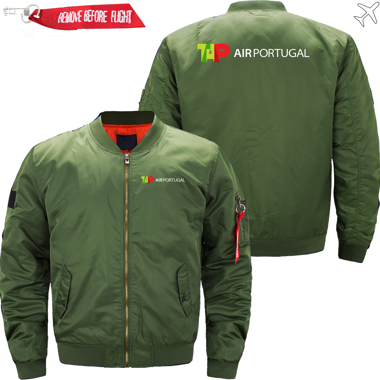 PORTUGAL AIRLINES MA1 JACKET THE AV8R