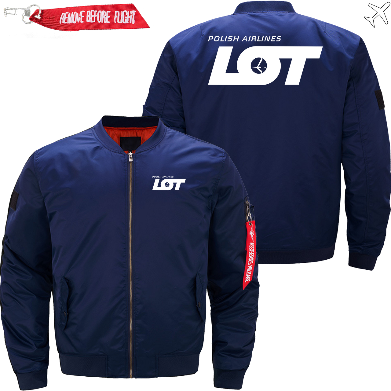 POLISH LOT AIRLINES MA1 JACKET THE AV8R