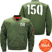 Thumbnail for 15Q AIR TRAFFIC CONTROL OPERATOR ATC MOS AIT GRAD BOMBER FLIGHT AVIATOR JACKET - PILOTSX