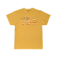 Thumbnail for USA Jet Fighter American Flag Gift T Shirt THE AV8R