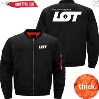Thumbnail for POLISH LOT AIRLINES MA1 JACKET THE AV8R