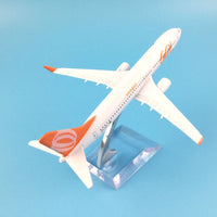 Thumbnail for 16CM ALLOY METAL MODEL PLANE BRAZIL AIR GOL AIRLINES BOEING 737 BOEING 737 800 AIRWAYS AIRCRAFT AIRPLANE MODEL W STAND GIFT - PILOTSX