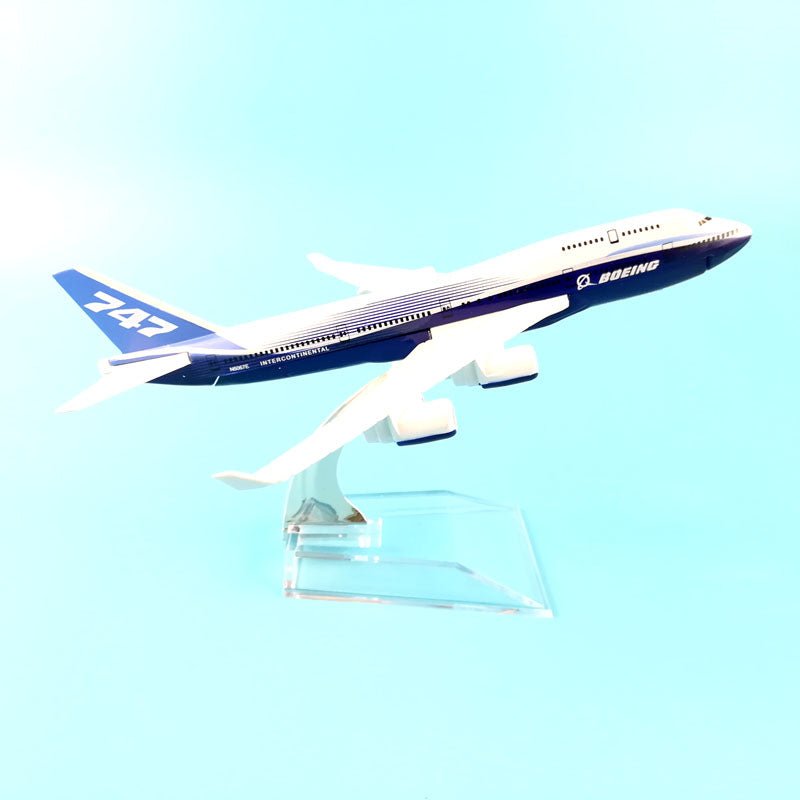 16CM ORIGINAL MODEL BOEING 747 BOEING 747 - 400 AIRLINES PLANE MODEL ALLOY METAL DIECAST MODEL AIRPLANE AIRCRAFT AIRWAYS GIFT KIDS TOY - PILOTSX