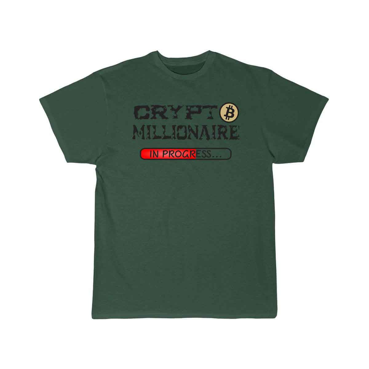 Crypto Millionaire in progress T-SHIRT THE AV8R
