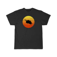 Thumbnail for CH53 Super Stallion Silhouette Sunset Helicopterch T-SHIRT THE AV8R