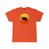 Thumbnail for CH53 Super Stallion Silhouette Sunset Helicopterch T-SHIRT THE AV8R