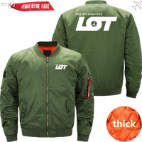 Thumbnail for POLISH LOT AIRLINES MA1 JACKET THE AV8R