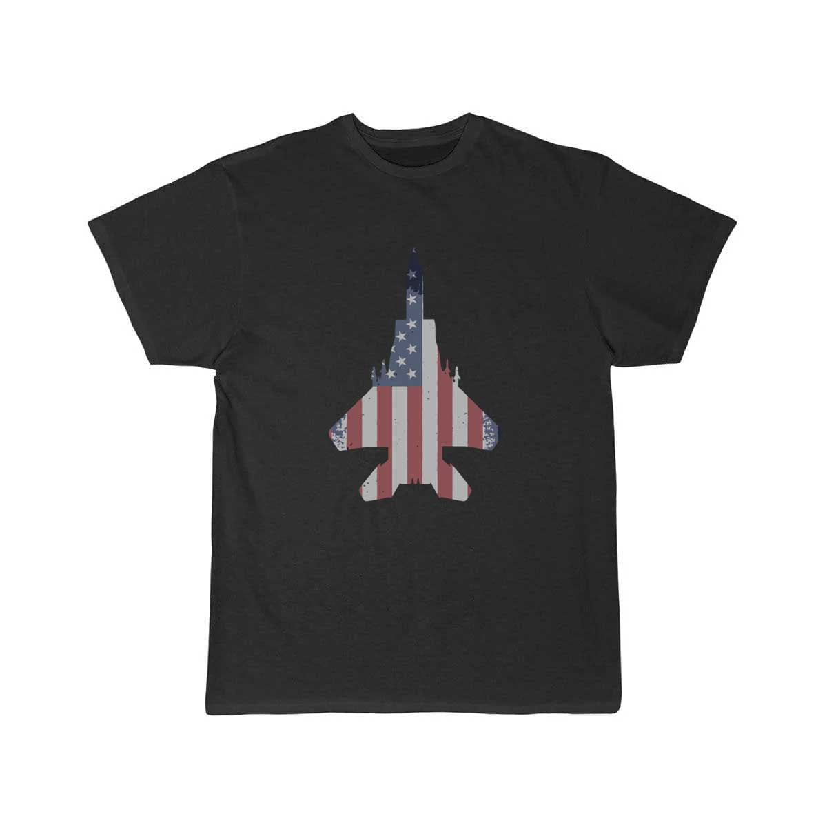 F-15 Eagle Fighter Jet Plane American Flag Gift T Shirt THE AV8R