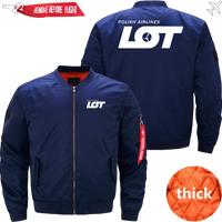 Thumbnail for POLISH LOT AIRLINES MA1 JACKET THE AV8R