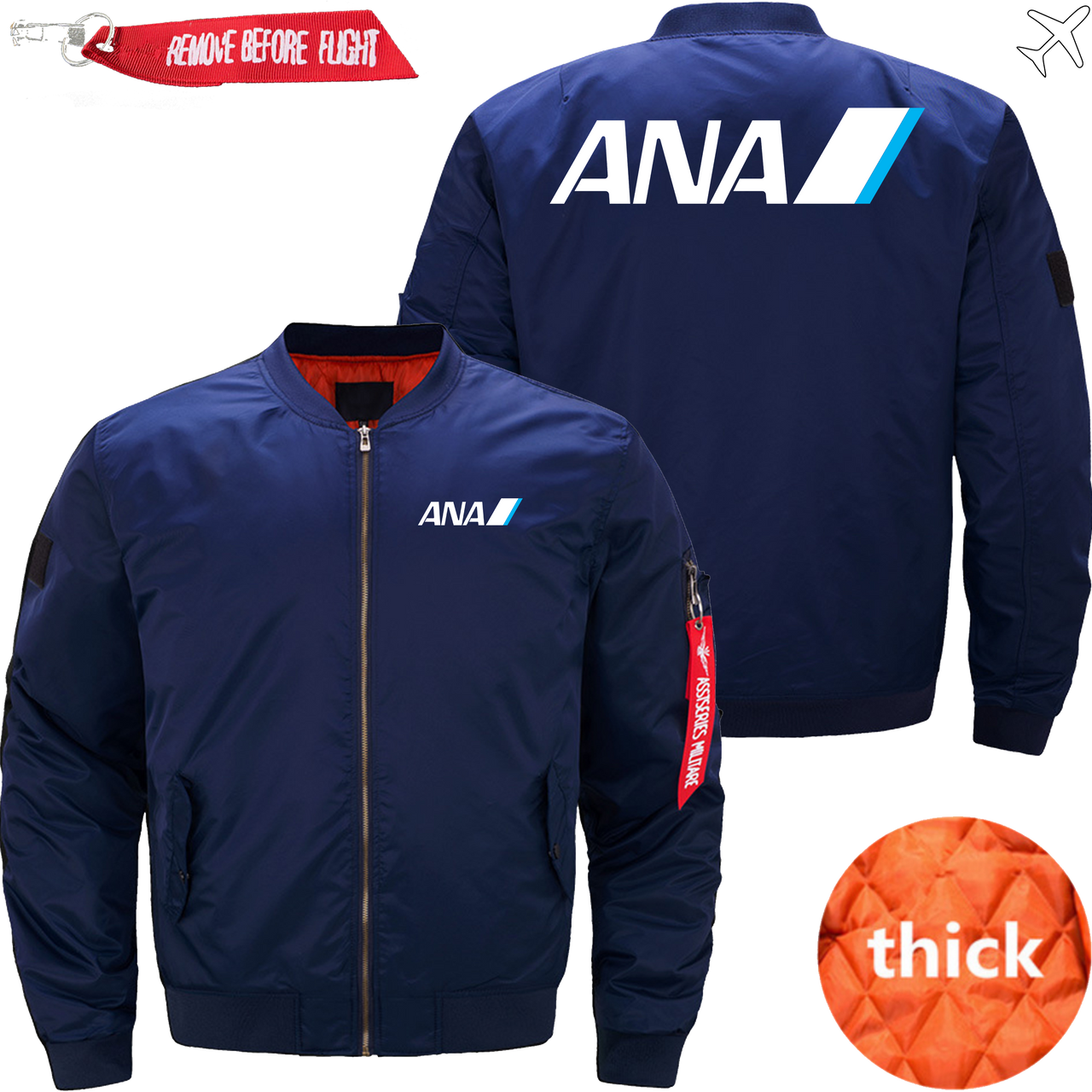 ANA  AIRLINES MA1 JACKET THE AV8R