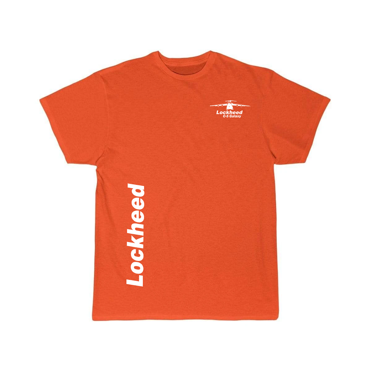 LOCKHEED C5 GALAXY DESIGNED T SHIRT THE AV8R