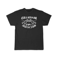 Thumbnail for Because i was inverted fighter pilot fighter jet T SHIRT THE AV8R