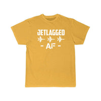 Thumbnail for Jet Lag AF Jet Fighter Pilot Air Force Aviator T Shirt THE AV8R