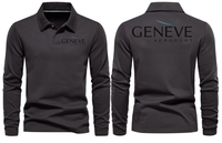 Thumbnail for GENEVE AIRPORT LONG SLEEVE  POLO