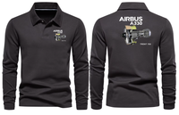Thumbnail for AIRBUS A330 TREANT 700 LONG SLEEVE  POLO
