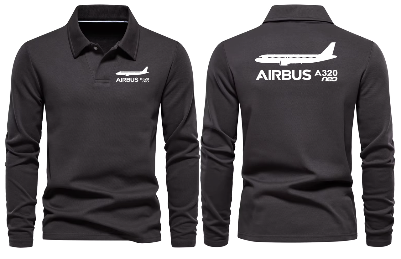 AIRBUS A320 NEW LONG SLEEVE  POLO