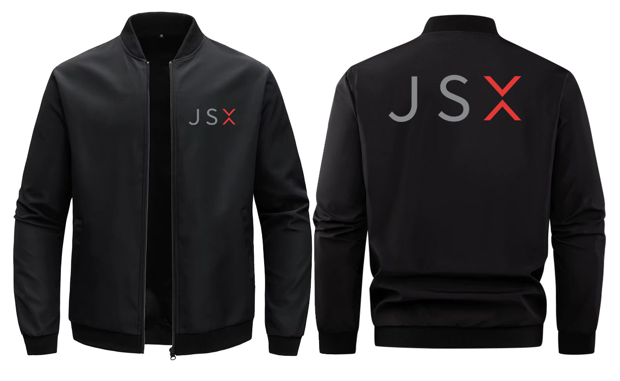 JSX AIRLINES  LOOSE SOLID COLOR JACKET