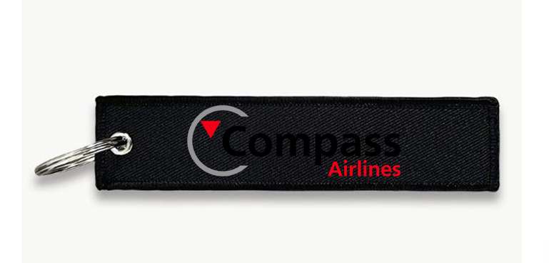 COMPASS AIRLINES KEY CHAIN