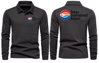 Thumbnail for TAMPA AIRPORT LONG SLEEVE  POLO