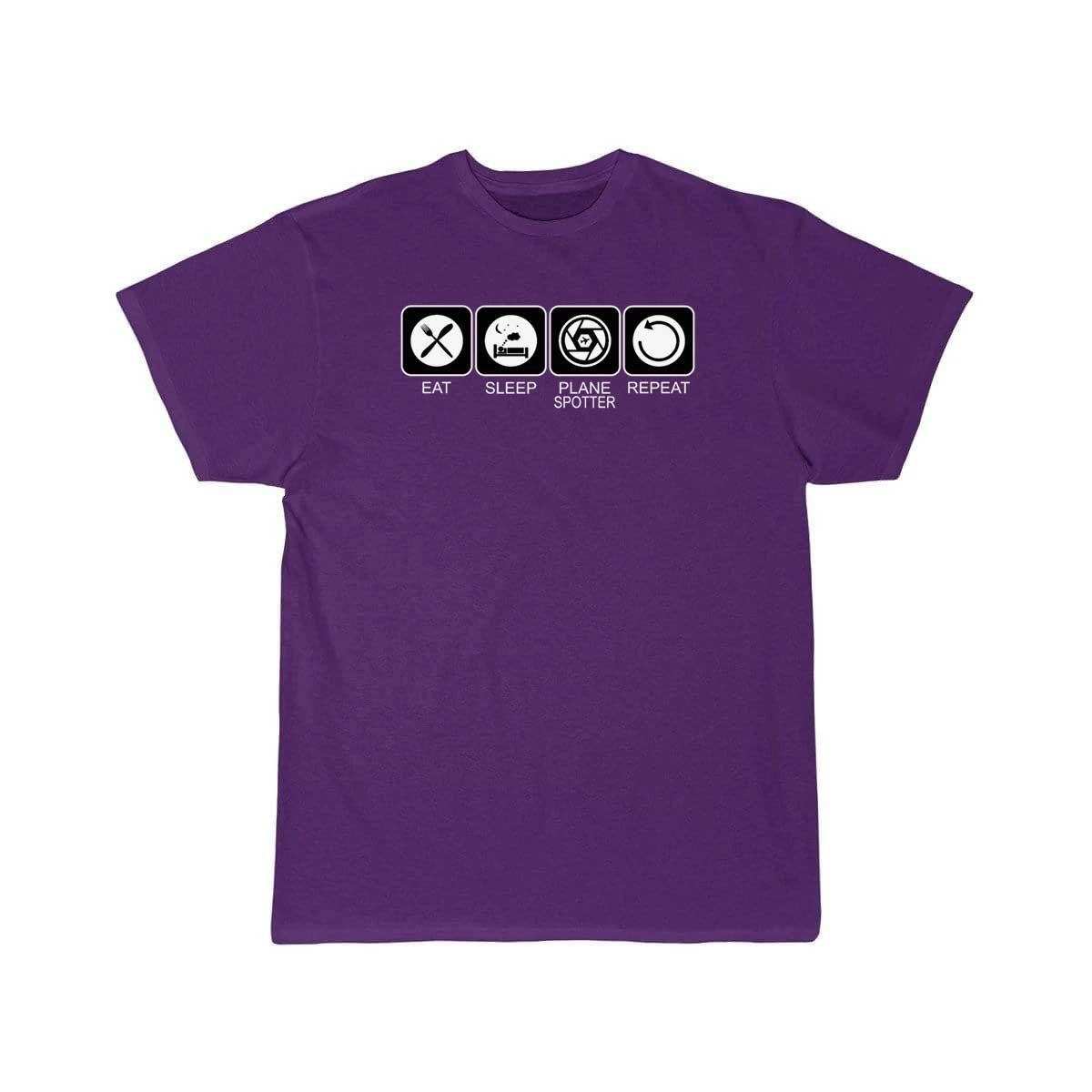 Plane Spotter Eat Sleep Repeat for Planespotter T-SHIRT THE AV8R