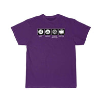 Thumbnail for Plane Spotter Eat Sleep Repeat for Planespotter T-SHIRT THE AV8R