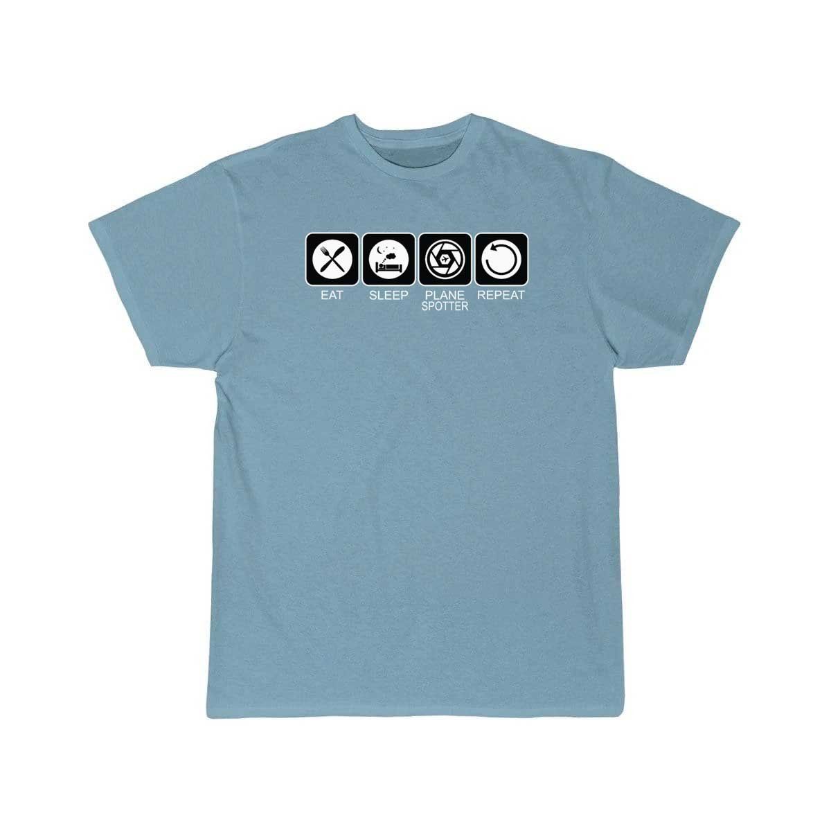 Plane Spotter Eat Sleep Repeat for Planespotter T-SHIRT THE AV8R