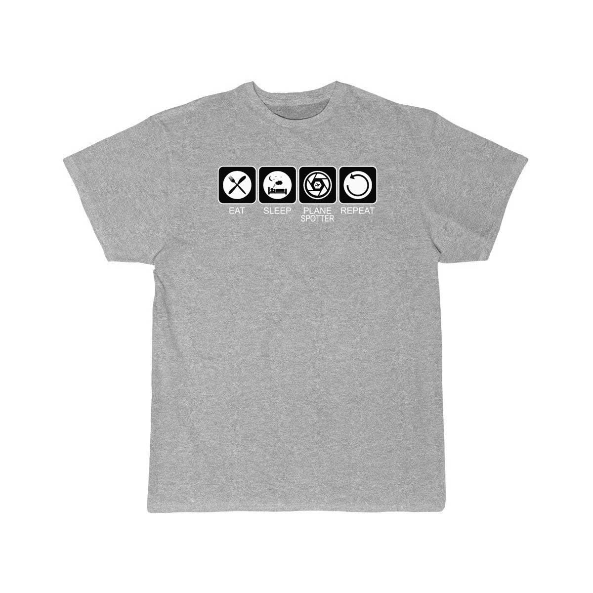 Plane Spotter Eat Sleep Repeat for Planespotter T-SHIRT THE AV8R