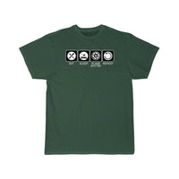 Thumbnail for Plane Spotter Eat Sleep Repeat for Planespotter T-SHIRT THE AV8R