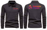 Thumbnail for ADELAIDE AIRPORT LONG SLEEVE  POLO