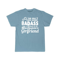 Thumbnail for Badass Mechanic s Girlfriend  T-Shirt THE AV8R