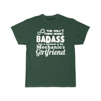 Thumbnail for Badass Mechanic s Girlfriend  T-Shirt THE AV8R