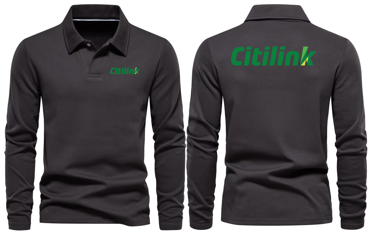 CITILINK AIRLINES LONG SLEEVE  POLO