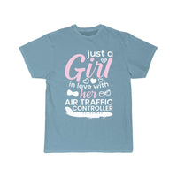Thumbnail for st A Girl Who Loves Air Traffic Controller ATC T-SHIRT THE AV8R