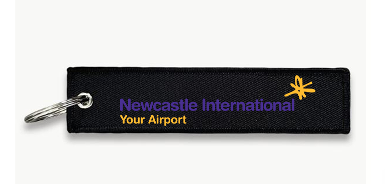 NEW CASTALE AIRPORT KEY CHAIN