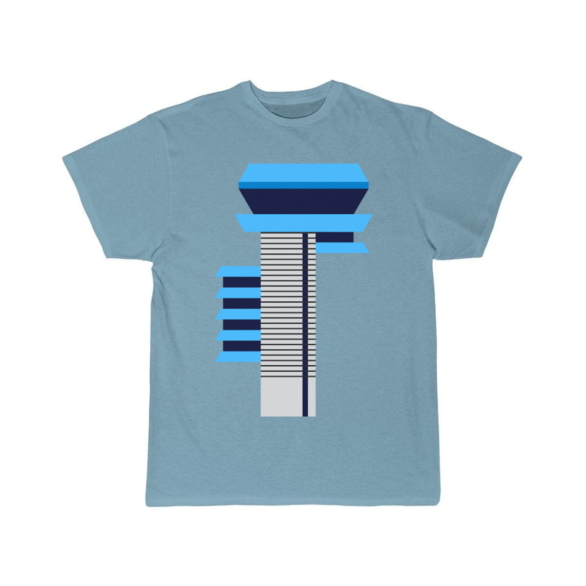 Bucharest Otopeni ATC control tower T-SHIRT THE AV8R