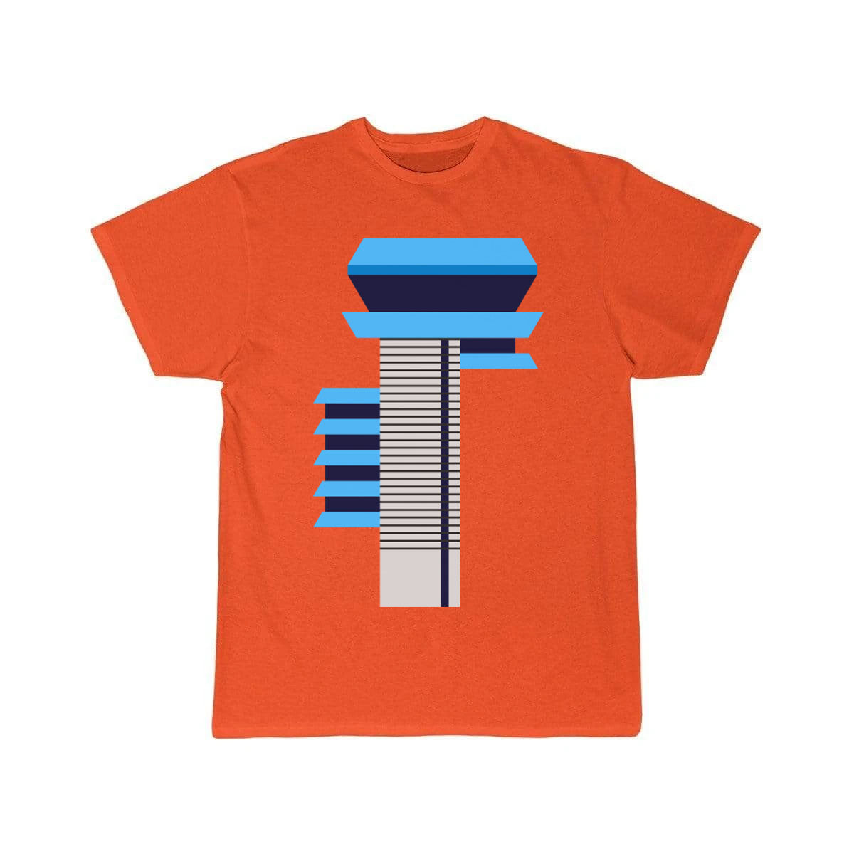 Bucharest Otopeni ATC control tower T-SHIRT THE AV8R